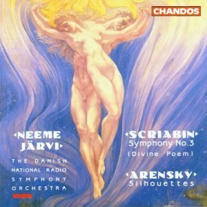 [중고] Neeme Jarvi / Scriabin : Symphony No.3, Arensky : Silhouettes (수입/chan8898)