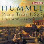 [중고] Borodin Trio / Hummel : Piano Trios No.1 Op.12, No.5 Op.83, No.7 Op.96 (수입/chan9529)