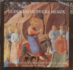 [중고] Dom Joseph Gajard / Chant Gregorien : Le Dimanche Des Rameaux (수입/201472)