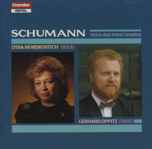 [중고] Gerhard Oppitz, Lydia Mordkovitch / Schumann: Violin and Piano Sonatas (수입/chan8529)