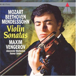 [중고] Maxim Vengerov / Beethoven, Mozart, Mendelssohn : Violin Sonatas (9031763492)