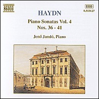 [중고] Jeno Jando / Haydn : Piano Sonatas Vol.4, Nos.36-41 (수입/8553127)