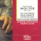 [중고] Jean-Claude Veilhan, Philippe Couvert / Molter : 6 Clarinet Concertos (수입/pv792011)
