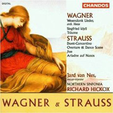 Richard Hickox / Wagner [arr. Henze]: Wesendonck Lieder. Siegfried Idyll, R. Strauss: Duet-Concertino Op.147, Music from Ariadne auf Naxos (수입/미개봉/chan9354)