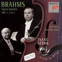 [중고] Isaac Stern / Brahms : Violin Sonata Nos.1-3 (수입/smk64531)
