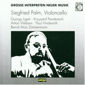 Siegfried Palm / Twentieth Century Music for Cello (수입/미개봉/wer60362/2860362)