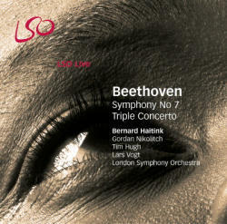 [중고] Bernard Haitink / 베토벤 : 교향곡 7번, 삼중 협주곡 (Beethoven : Symphony No.7 Op.92 &amp; Triple Concerto Op.56) (SACD Hybrid/수입)