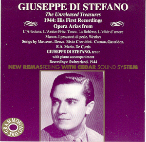 [중고] Giuseppe Di Stefano / 1944 His First Recordings (수입/ab78635)
