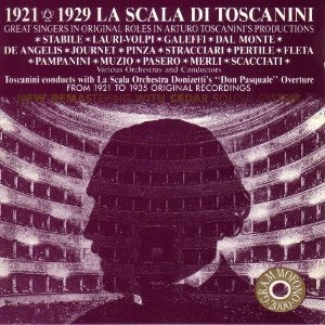 [중고] Mariano Stabile, Giacomo Lauri-Volpi / La Scala di Toscanini: Great Singers in Original Roles (수입/ab78508)