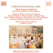 [중고] Andre Lenard / Johann Strauss,  JNR. : The Blue Danube, Most Famous Waltzes (수입/8550152)
