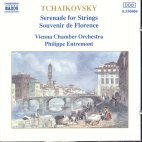 [중고] Philippe Entremont / Tchaikovsky : Serenade For Strings, Souvenir De Florence (수입/8550404)