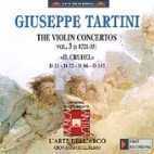 [중고] L&#039;Arte Del Arco, Federico Guglielmo / Tartini : Violin Concertos Vol.3 (수입/cds196)