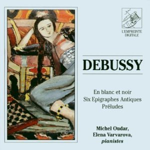 [중고] Elena Varvarova, Michel Oudor / Debussy: Piano Works (수입/13009)