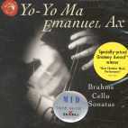 [중고] Yo-Yo Ma, Emanuel Ax / Brahms : Sonatas For Cello &amp; Piano (수입/09026632672)