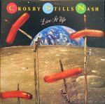 [중고] [LP] Crosby, Stills &amp; Nash / Live It Up (수입/홍보용)