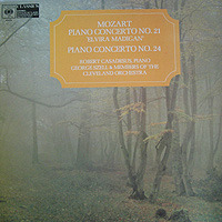 [중고] [LP] Mozart Casadesus / Mozart : Piano Concerto No.21, No.24 (수입/cbs61578)