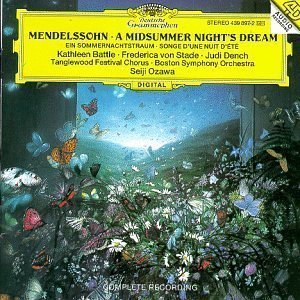 Seiji Ozawa / Mendelssohn : A Midsummer Night&#039;s Dream (멘델스존 : 한 여름밤의 꿈/미개봉/dg3105)