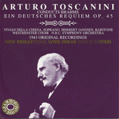 [중고] Arturo Toscanini / Brahms: Ein Deutsches Requiem, Op. 45 (수입/ab78534)
