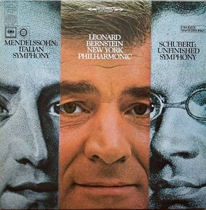 [중고] [LP] Leonard Bernstein / Mendelssohn : Italian Symphony, Schubert : Unfinished Symphony (수입/ms7057)