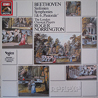 [중고] [LP] Roger Norrington / Beethoven : fsymphonies 1 &amp; 6 &quot;Pastorale&quot; (수입/el7497461)