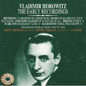 [중고] Vladimir Horowitz / The Early Recordings (수입/ab78520)