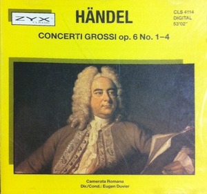 [중고] Eugene Duvier / Handel : Concerti Grossi op.6 No.1-4 (수입/cls4114)