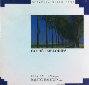 [중고] Dalton Baldwin, Elly Ameling / Faure : melodies (일본수입/toce8955)