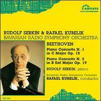 [중고] Rafael Kuberik, Rudolf Serkin / Beethoven : Piano Concerto No.1-2 (수입/fed067)