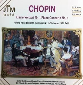 [중고] Ernesto Delgado / Chopin : Piano Concerto No. 1 (수입/cls4011)