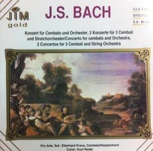 [중고] Kurt Redel / Bach : Concertos F.cembalo And Orchestra (수입/cls4158)