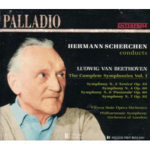 [중고] Hermann Scherchenn / Beethoven: The Complete Symphonies Vol. I (2CD/수입/pd414445)