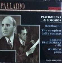 [중고] Gregor Piatigorsky, Solomon / Beethoven : The Complete Cello Sonatas (2CD/수입/pd419495)
