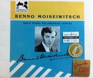 [중고] Benno Moiseiwitsch / Solo Piano Recordings 1938-50 (2CD/수입/cdapr7005)
