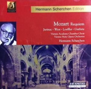 [중고] Hermann Scherchen / Mozart : Requiem (수입/mcd80083)