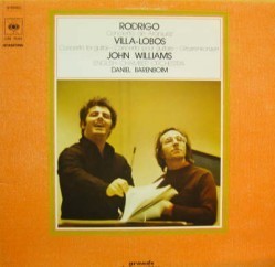 [중고] [LP] John Williams, Daniel Barenboim / Rodrigo, Lobos : Guitar Concertos (수입/cbs76369)
