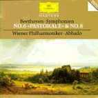 [중고] Claudio Abbado / Beethoven : Symphony No.6 &#039;Pastorale&#039;, No.8 No.93 (수입/4455422)