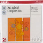 Grumiaux Trio, Beaux Arts Trio / Schubert : Complete Trios (2CD/미개봉/dp2724)