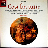 [중고] [LP] Karl Bohm, Elisabeth Schwarzkopf / Mozart : Cosi Fan Tutte (수입/하드박스/3LP/sls5028)