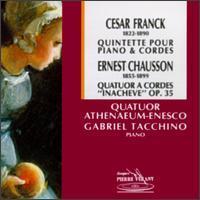 Gabriel Tacchino / Cesar: Quintet For Piano And Strings, Chausson: String Quartet In C (수입/미개봉/pv792032)