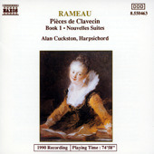 Alan Cuckston / Rameau : Pices De Clavecin Book 1, Noubelles Suites (수입/미개봉/8550463)