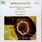 Eder Quartet / Shostakovich : String Quartets Vol.4 - No.2 Op.68, No.12 Op.133 (수입/미개봉/8550975