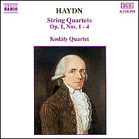 Kodaly Quartet / Haydn : String Quartets No.1-4 Op.1-1~4 (수입/미개봉/8550398)