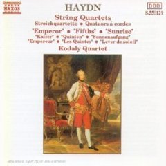 Kodaly Quartet / Haydn : The Emperor, Fifths &amp; Sunrise Quartets (수입/미개봉/8550129
