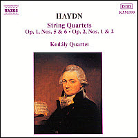 Kodaly Quartet / Haydn : String Quartets No.5-8 Op.1-5~6, Op.2-1~2 (수입/미개봉/8550399)