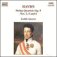 Kodaly Quartet / Haydn : String Quartets Nos.14-16, Op.9 Nos. 2, 5 &amp; 6 (수입/미개봉/8550787)