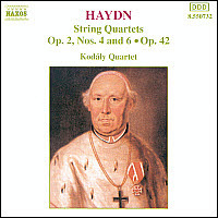 Kodaly Quartet / Haydn : String Quartets No.9 Op.2-4, No.10 Op.2-6, No.35 Op.42 (수입/미개봉/8550732)