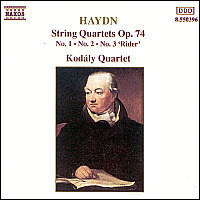Kodaly Quartet / Haydn : String Quartets Nos.57-59 Opp.74 1-3 (수입/미개봉/8550396)