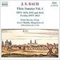 Petri Alanko / Bach : Flute Sonatas, Vol.1 (수입/미개봉/8553754)