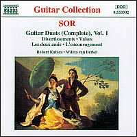 Wilma van Berkel, Robert Kubica / Sor : Guitar Duets, Vol.1 (수입/미개봉/8553302)