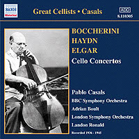 [중고] Pablo Casals / Boccherini, Haydn, Elgar : Cello Concertos, Bruch : Kol Nidrei Op.47 (수입/8110305)
